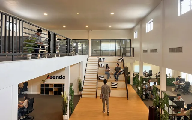 The hall of the Azendo Chiang Mai office, where our dedicated teams work