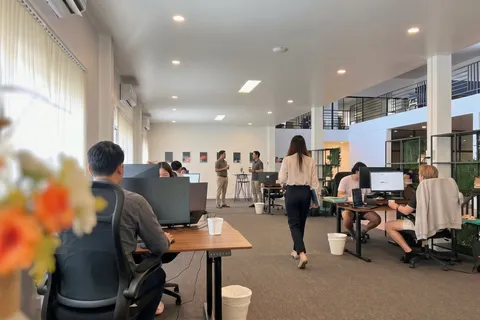 The Chiang Mai delivery centre where our offshore teams work
