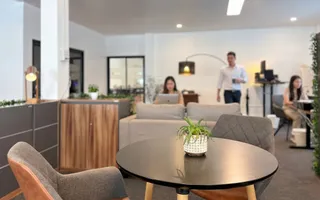 The lounge where our offshore development teams take breaks in the Chiang Mai office